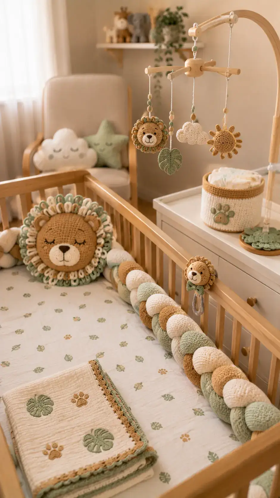 Crochet baby nursery